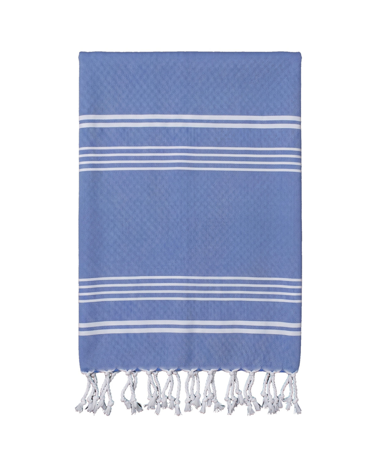hamam handdoek korenbloemblauw - vrijstaand