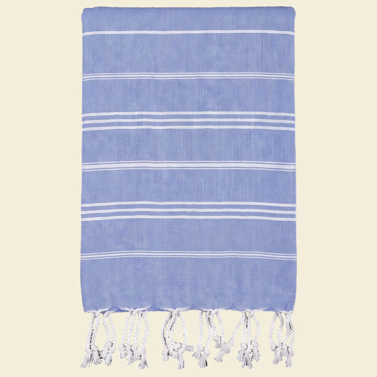 hamam handdoek lavendelblauw - op kleur