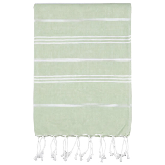 hamam handdoek lichtgroen - vrijstaand