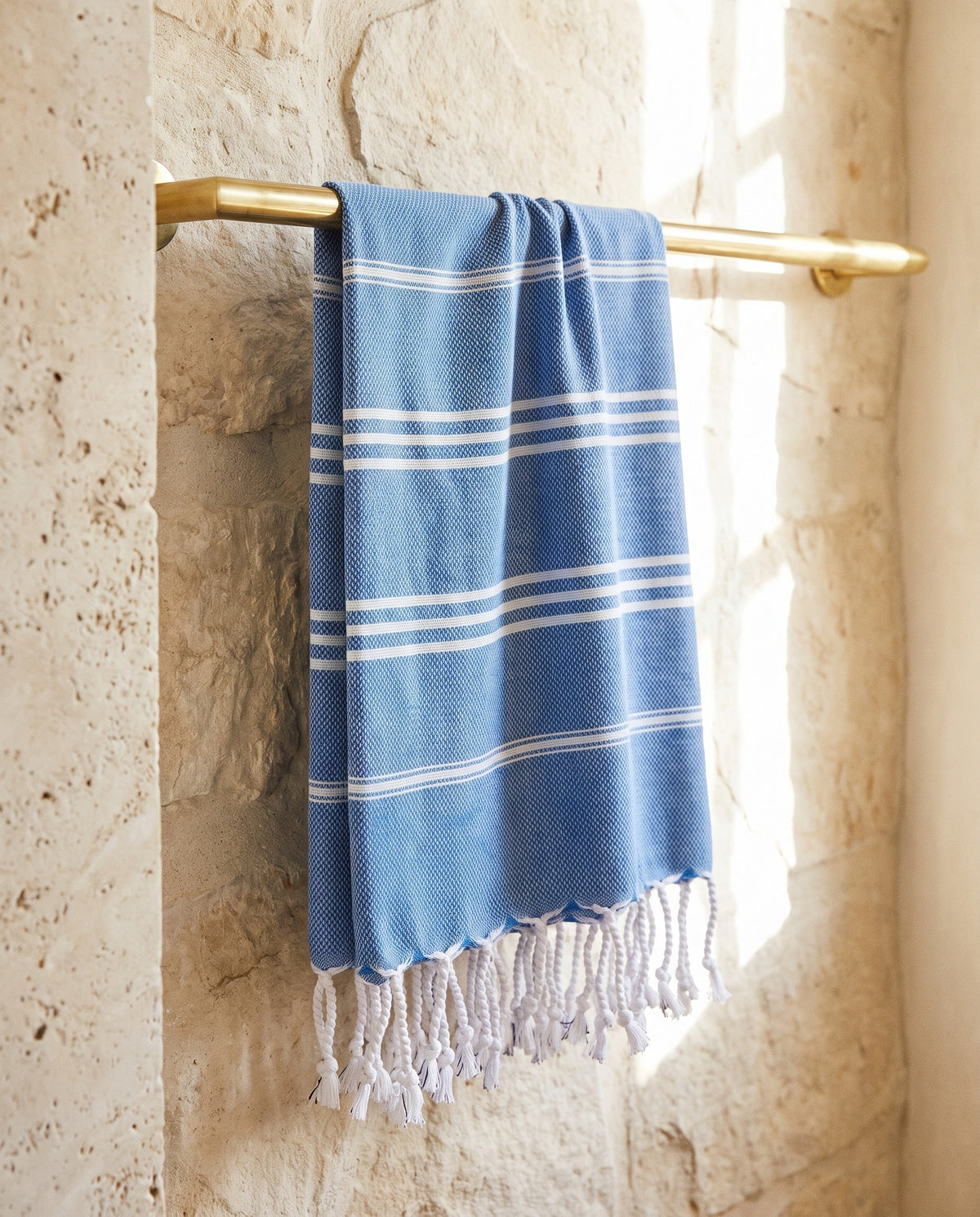 hamam handdoek mediteraanblauw - sfeer