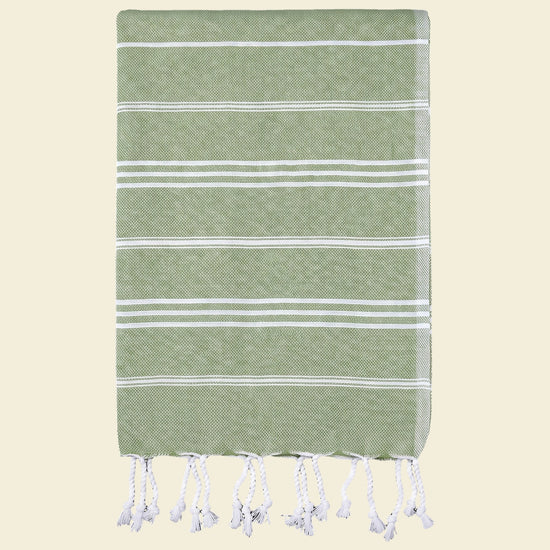 hamam handdoek mosgroen - op kleur