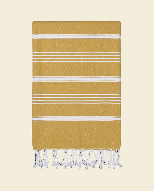 hamam handdoek mosterd - op kleur