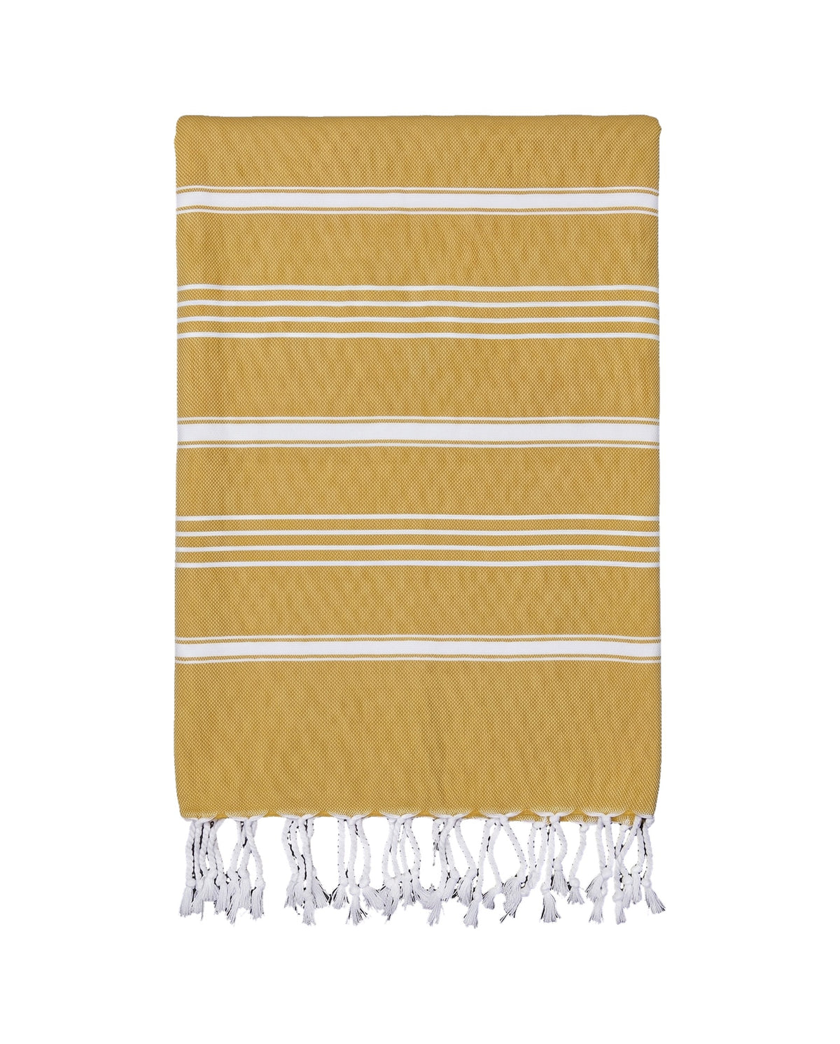 hamam handdoek mosterd - vrijstaand