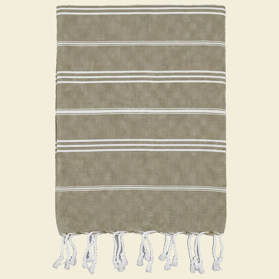 hamam handdoek olijfgroen - op kleur