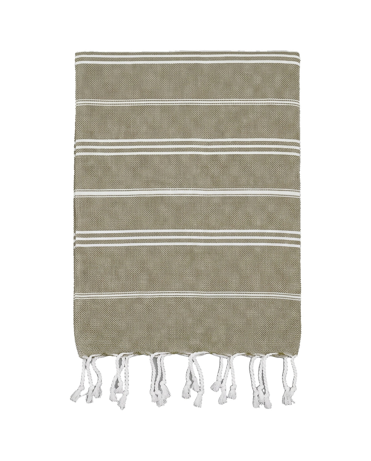 hamam handdoek olijfgroen - vrijstaand
