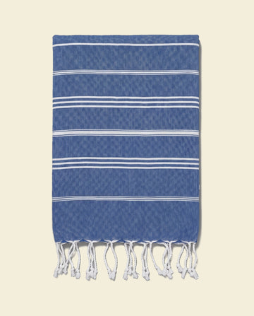 hamam handdoek parlementblauw