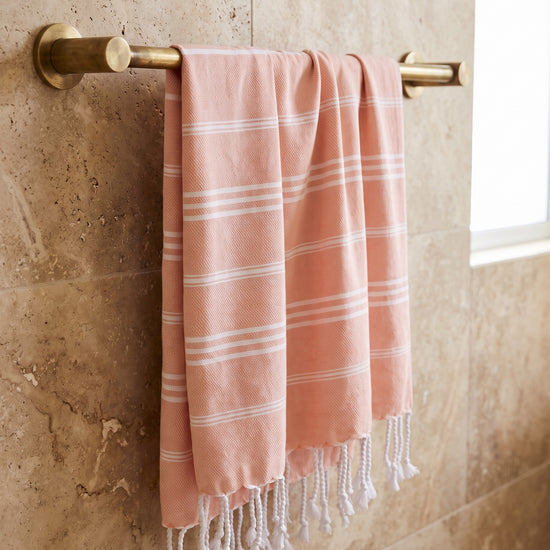 hamam handdoek perzik - sfeer