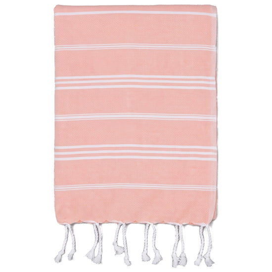 hamam handdoek perzik - vrijstaand