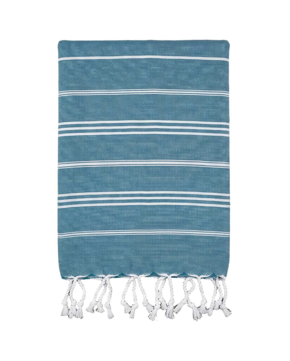 hamam handdoek petrol - vrijstaand