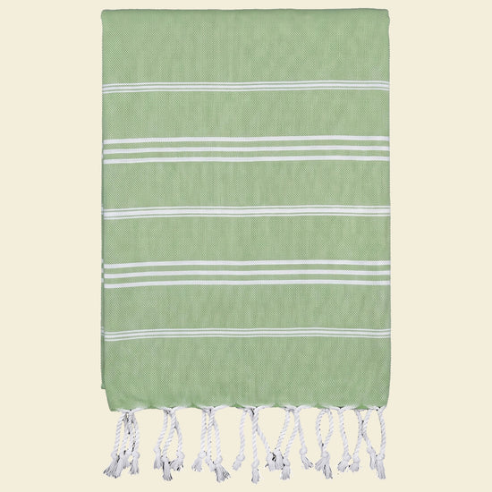 hamam handdoek pistache - op kleur