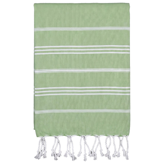 hamam handdoek pistache - vrijstaand