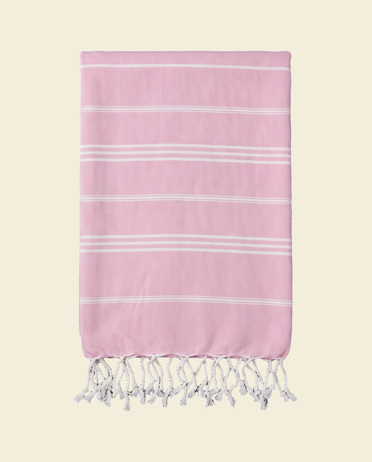 hamam handdoek poederroze - op kleur