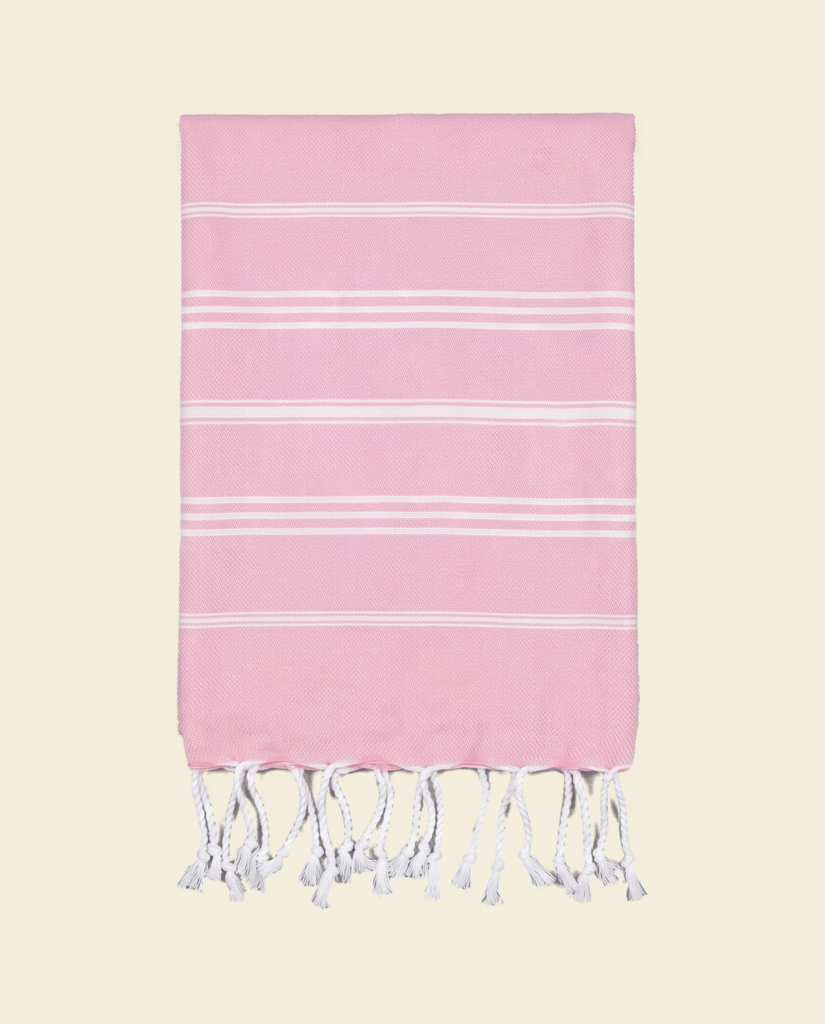 hamam handdoek roze - op kleur