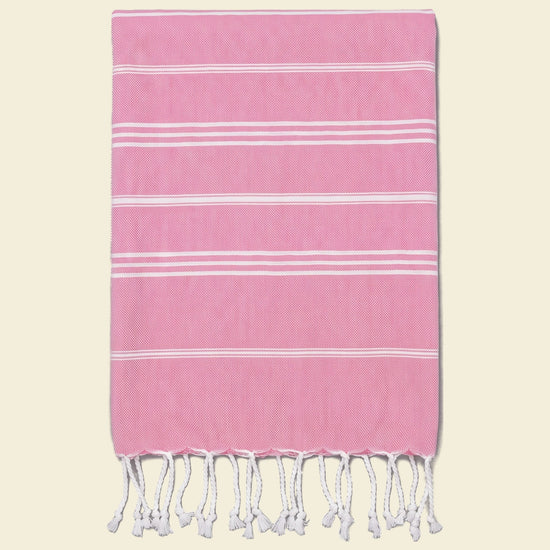 hamam handdoek sorbetroze - op kleur