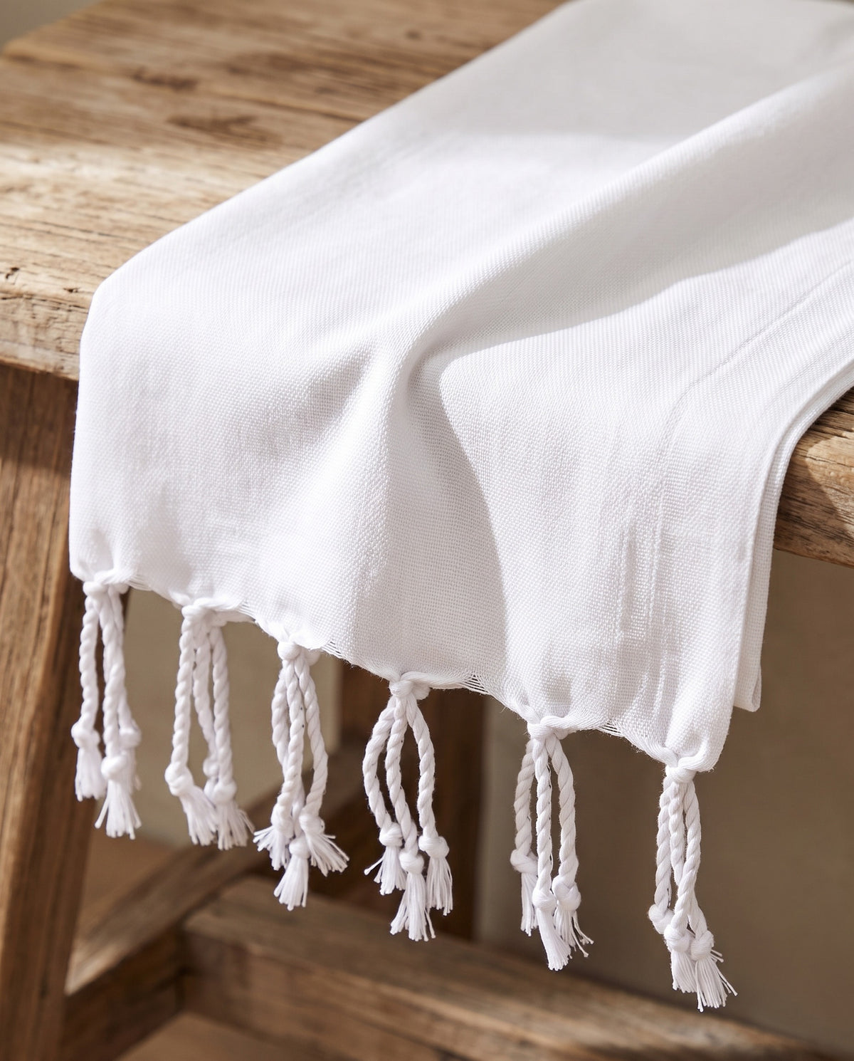 hamam handdoek wit - detail