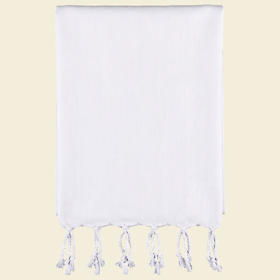 hamam handdoek wit - op kleur
