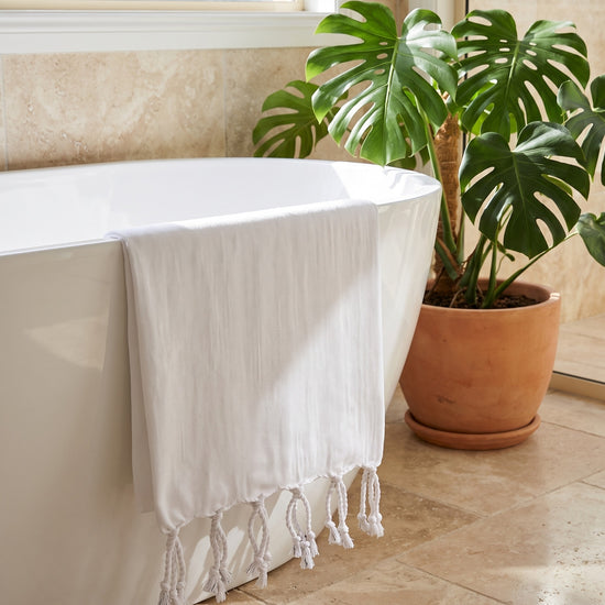 hamam handdoek wit - sfeer