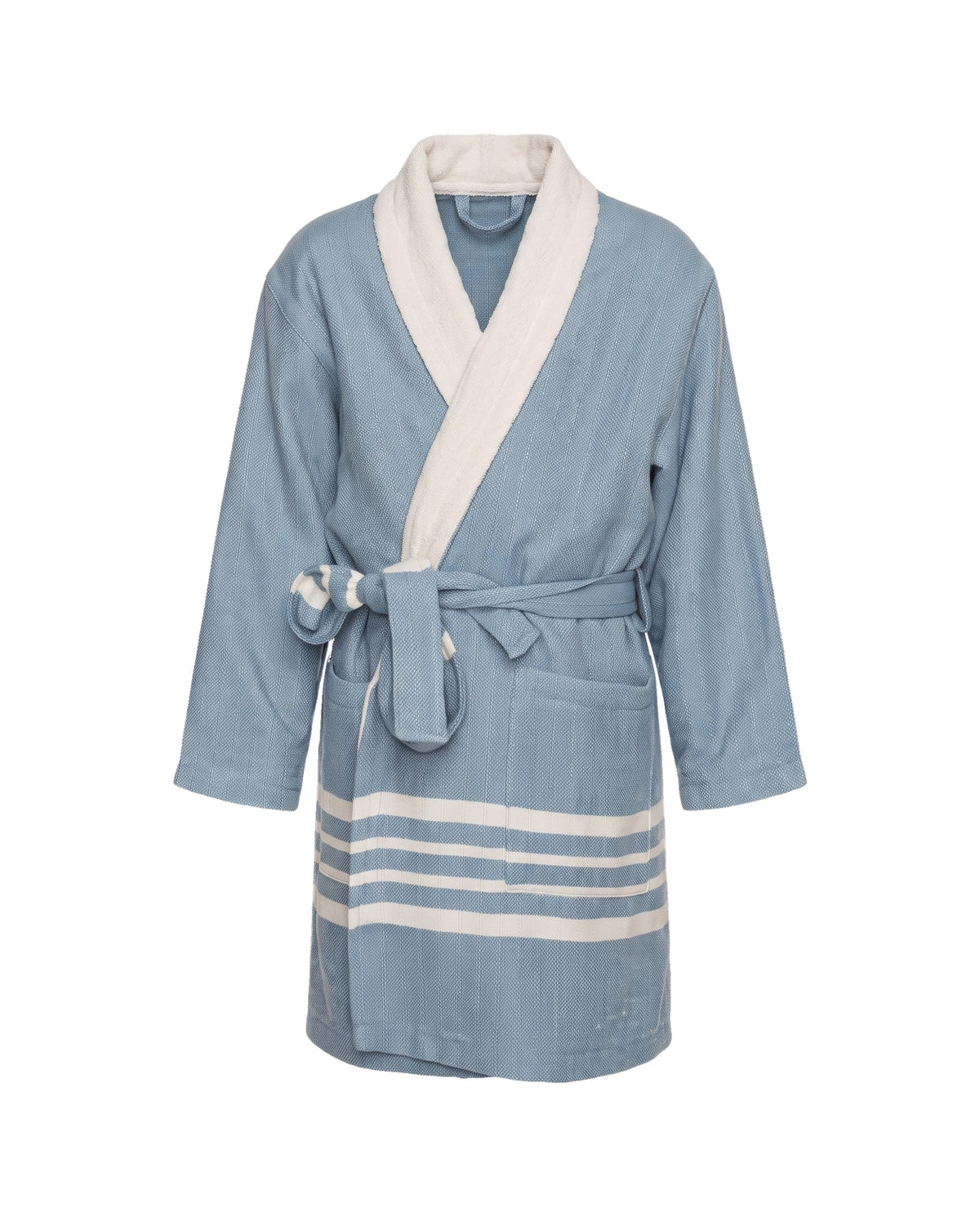 hamam kinderbadjas air blue - vrijstaand