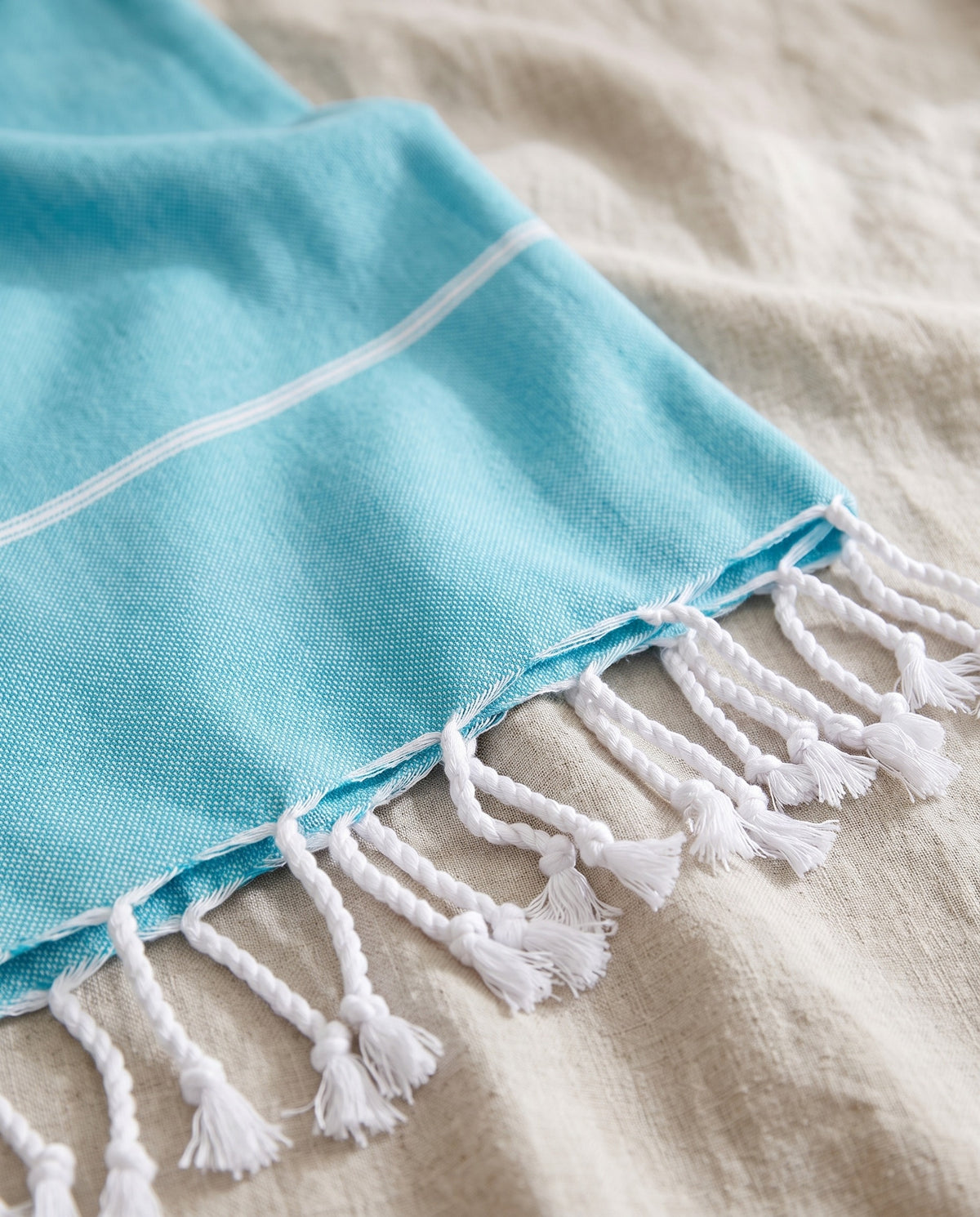 hamamdoek aqua - detail