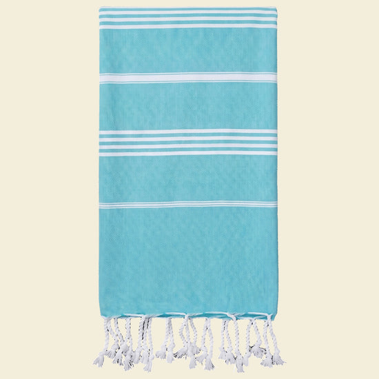 hamamdoek aqua - op kleur