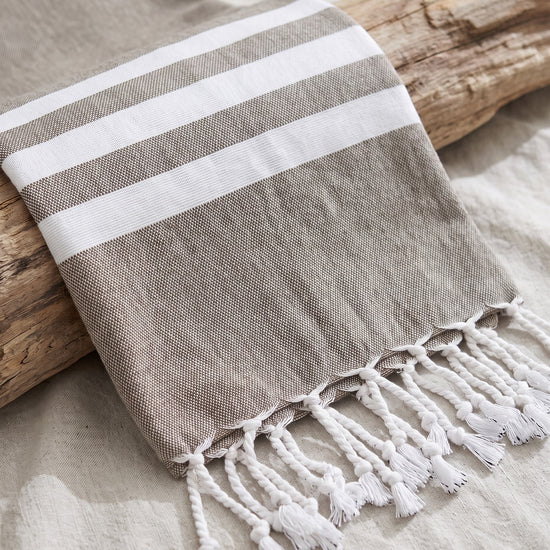 hamamdoek Bala Sultan khaki - detail