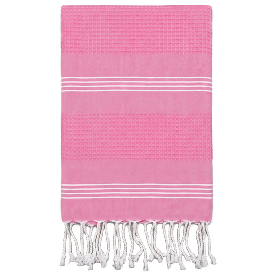 hamamdoek BeachFun pink - vrijstaand
