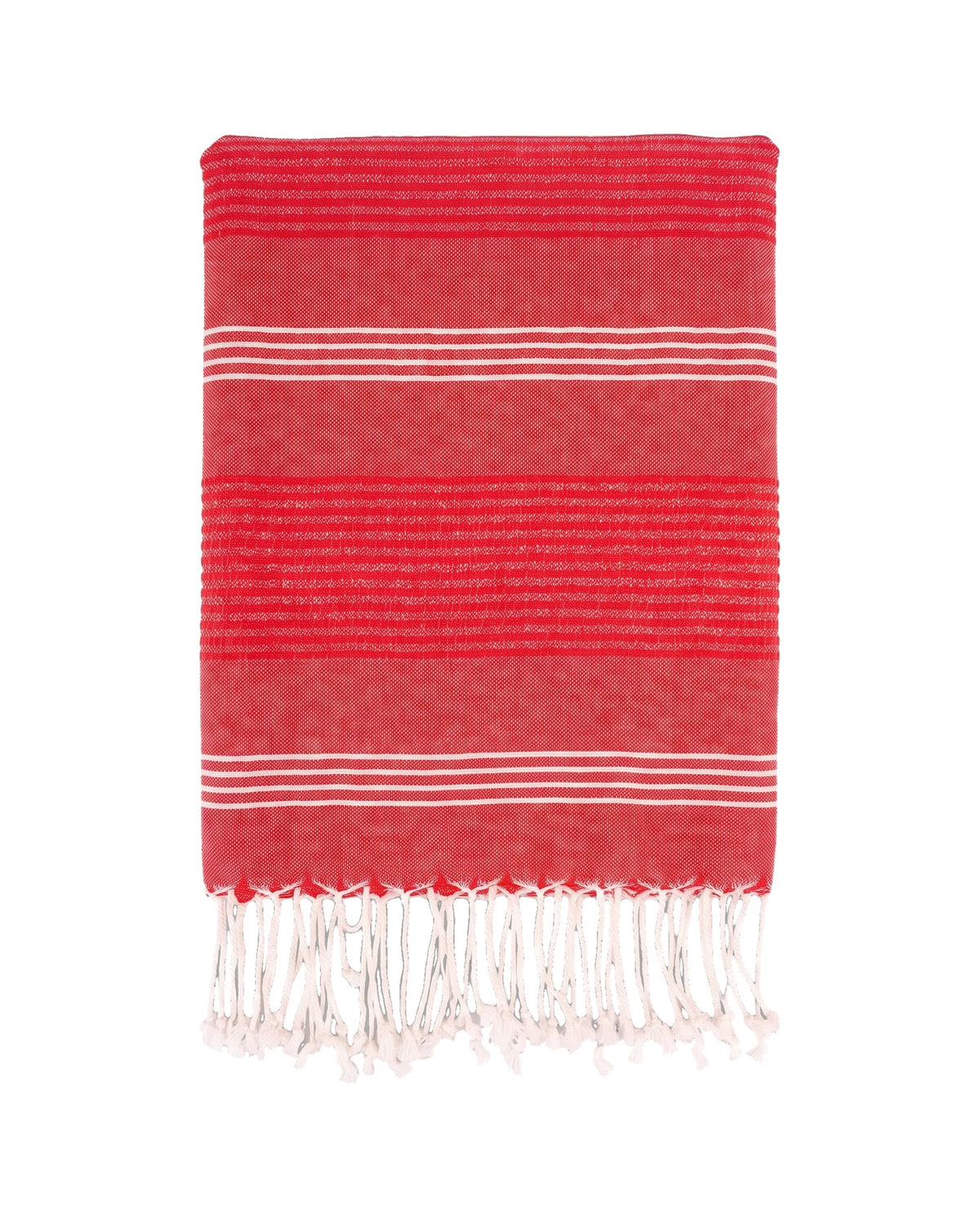 hamamdoek BeachFun rood - vrijstaand