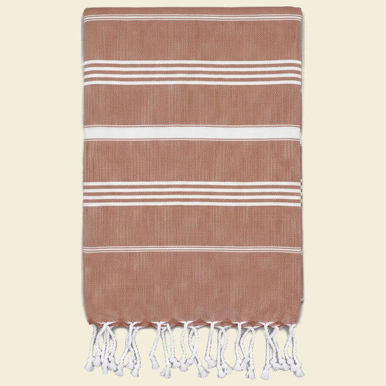 hamamdoek bruin - op kleur