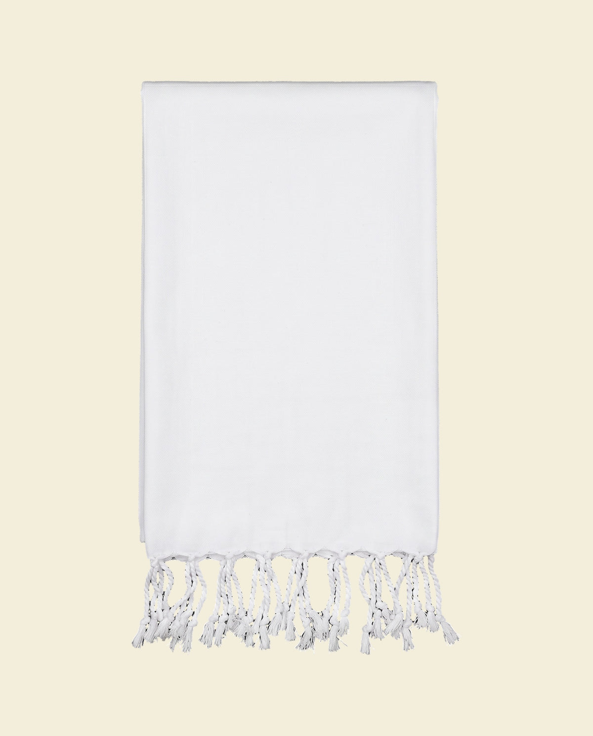 hamamdoek effen wit - op kleur