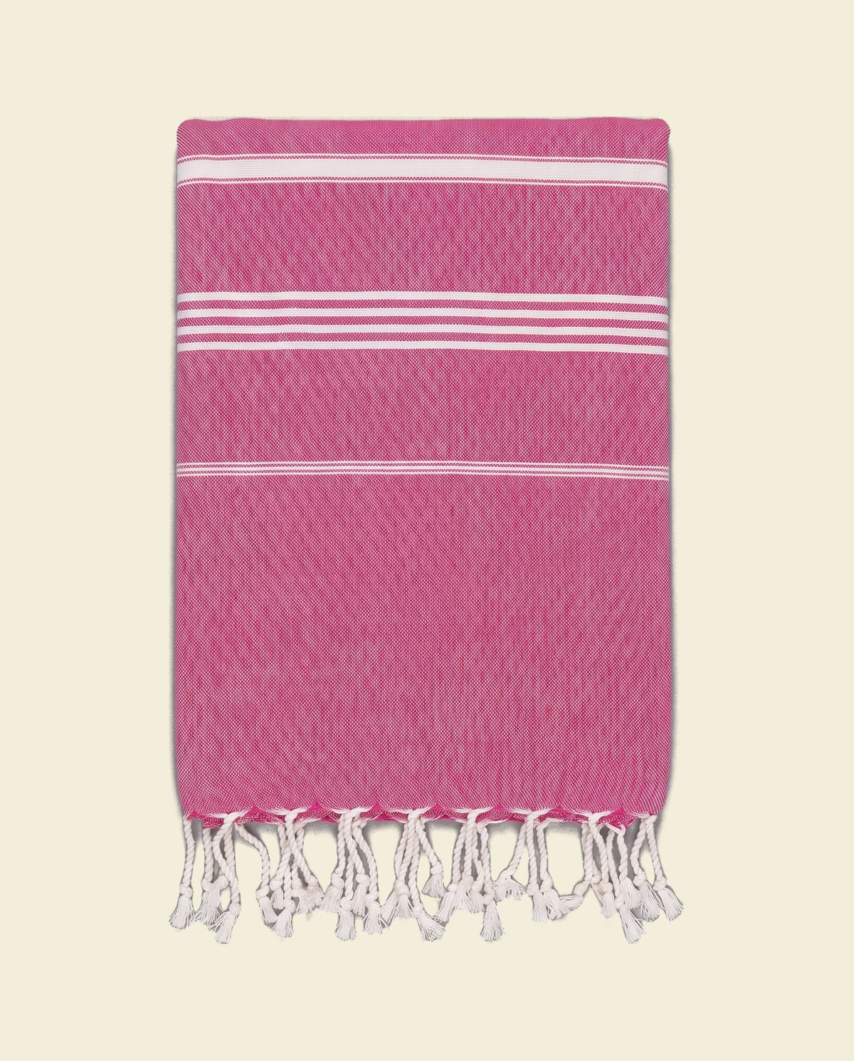 hamamdoek fuchsia - op kleur
