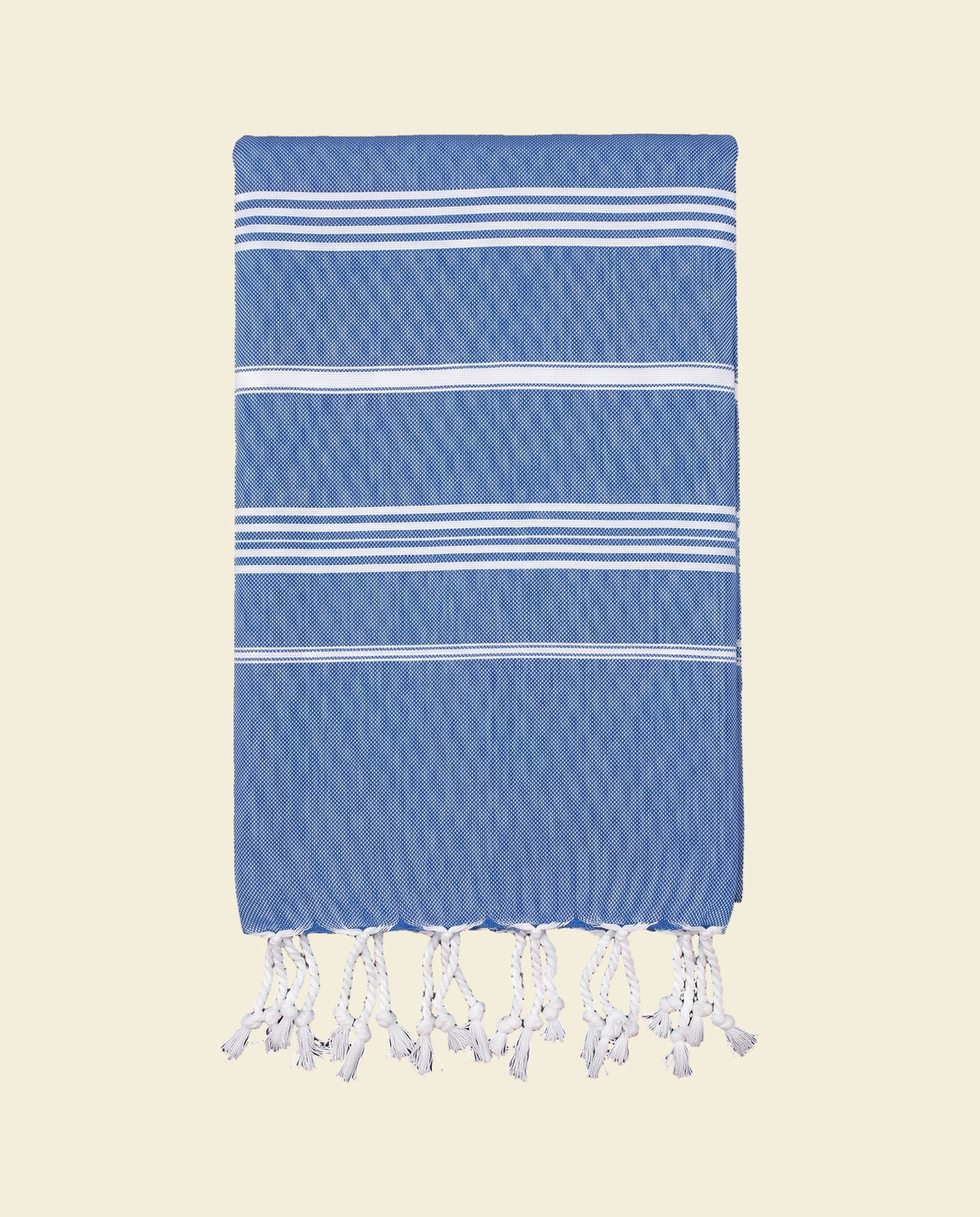 hamamdoek grieksblauw - op kleur