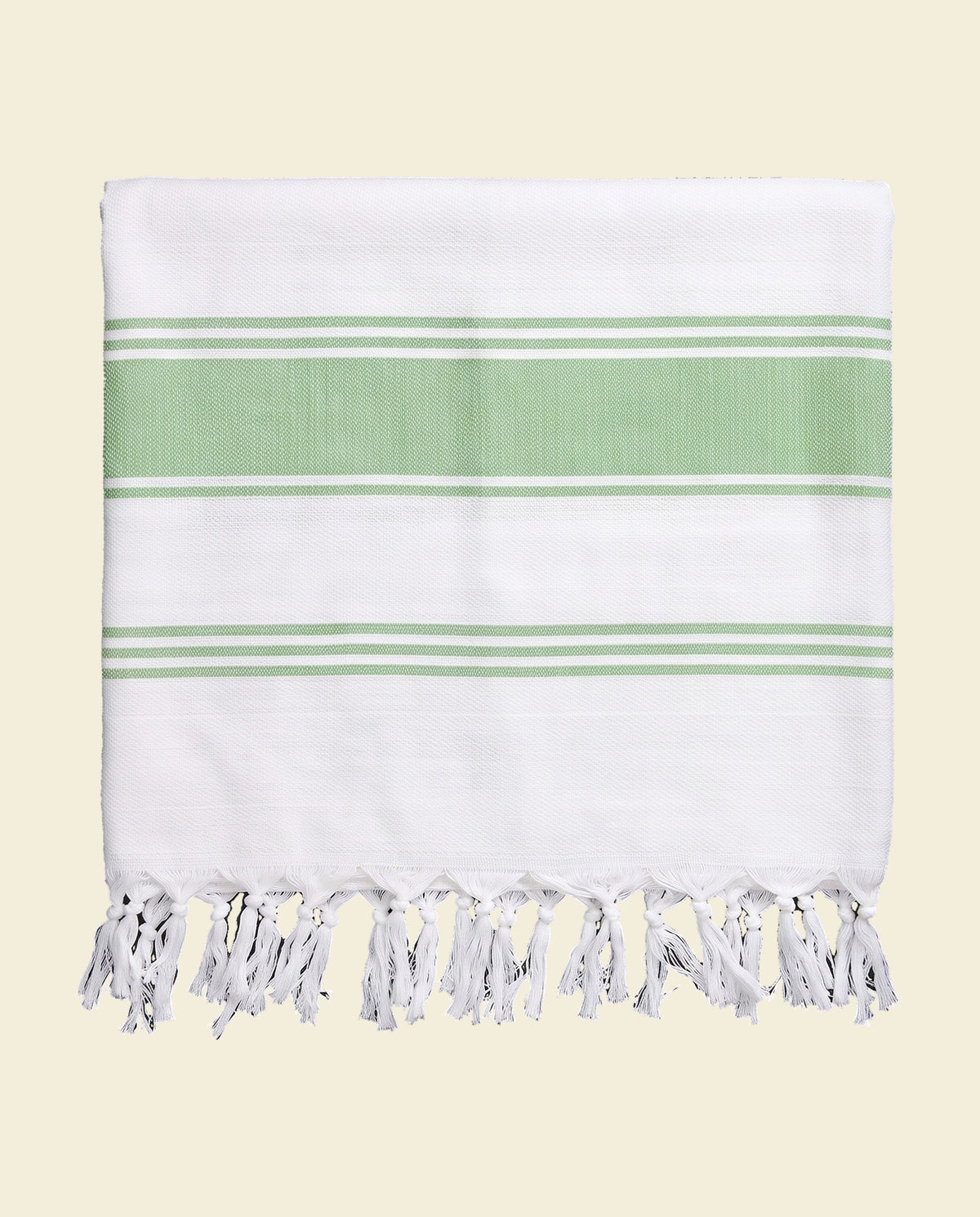 hamamdoek Honingraat pistache - op kleur