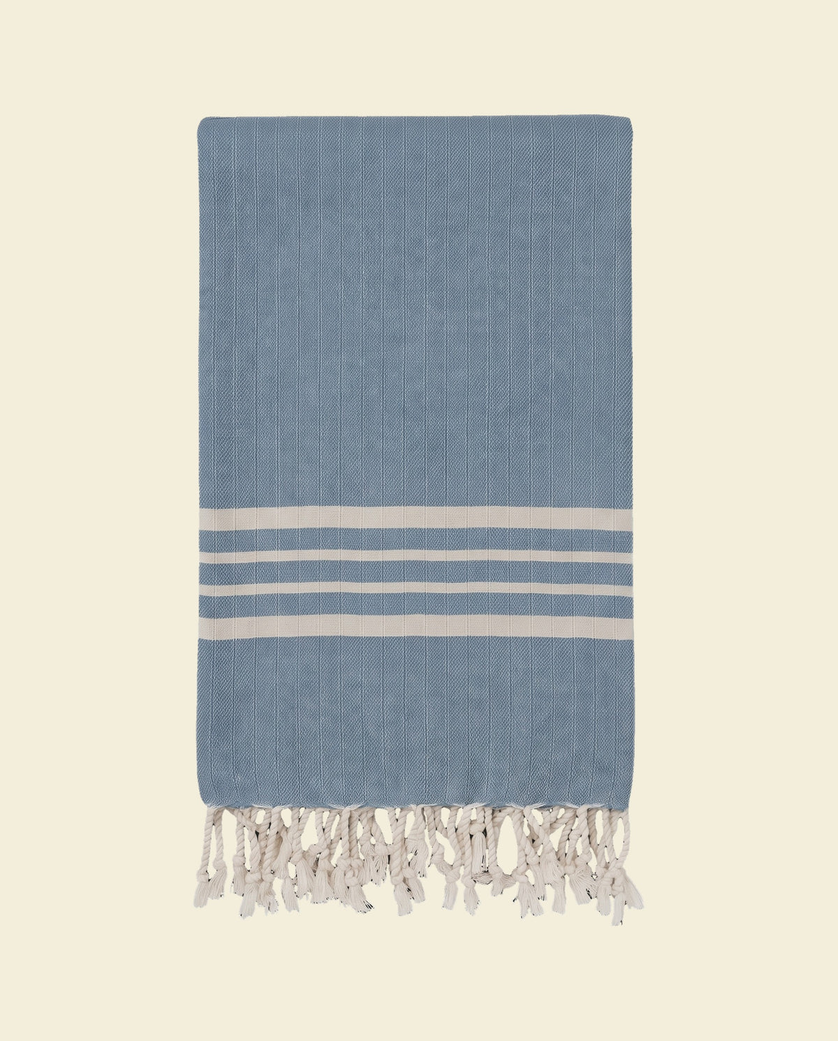 hamamdoek Krem Sultan air blue - op kleur