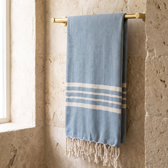 hamamdoek Krem Sultan air blue - sfeer