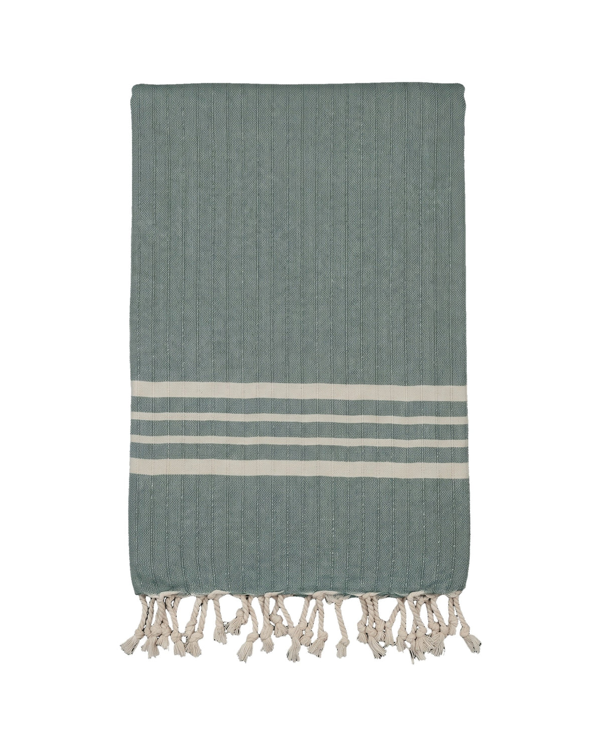 hamamdoek Krem Sultan almond green - vrijstaand