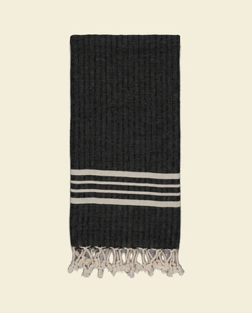 hamamdoek Krem Sultan black