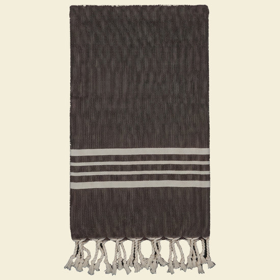 hamamdoek Krem Sultan brown - op kleur
