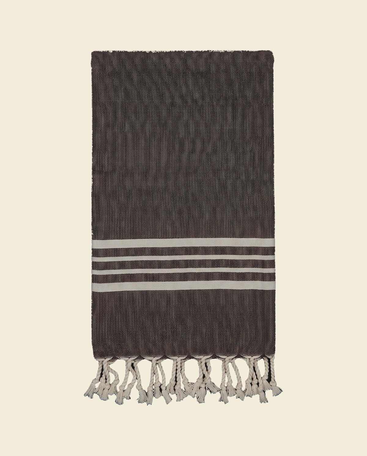 hamamdoek Krem Sultan brown - op kleur
