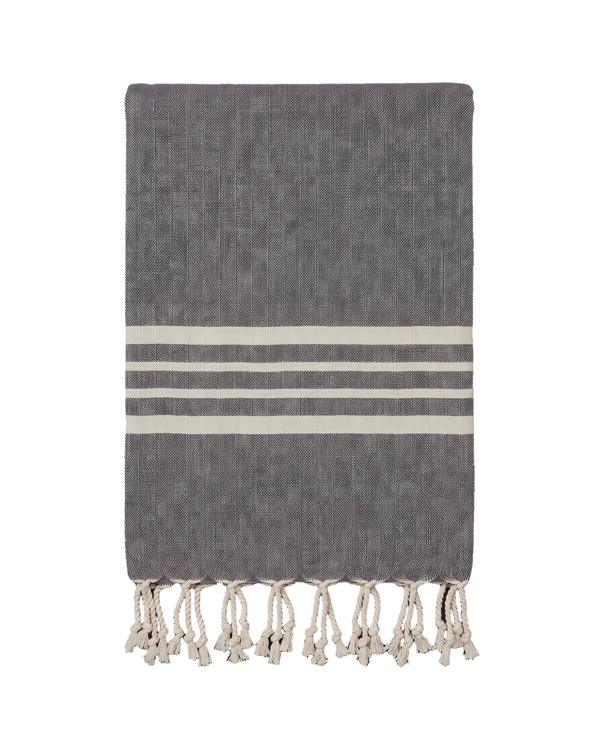 hamamdoek Krem Sultan dark grey - vrijstaand