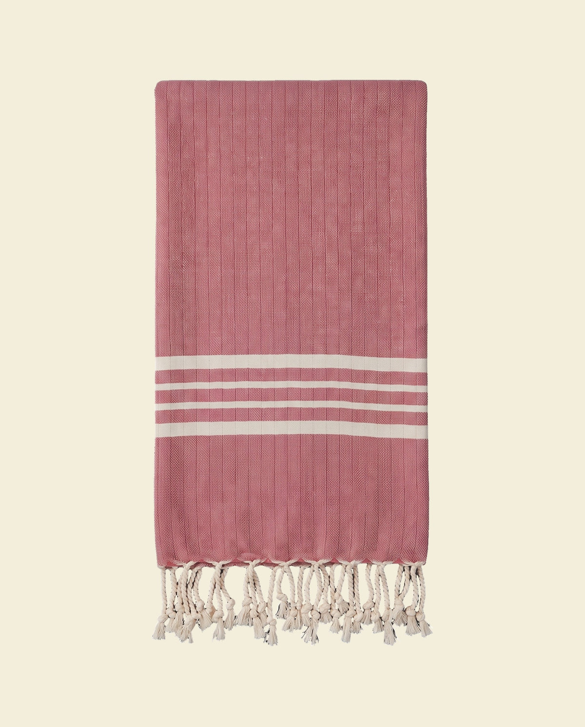 hamamdoek Krem Sultan dusty rose - op kleur