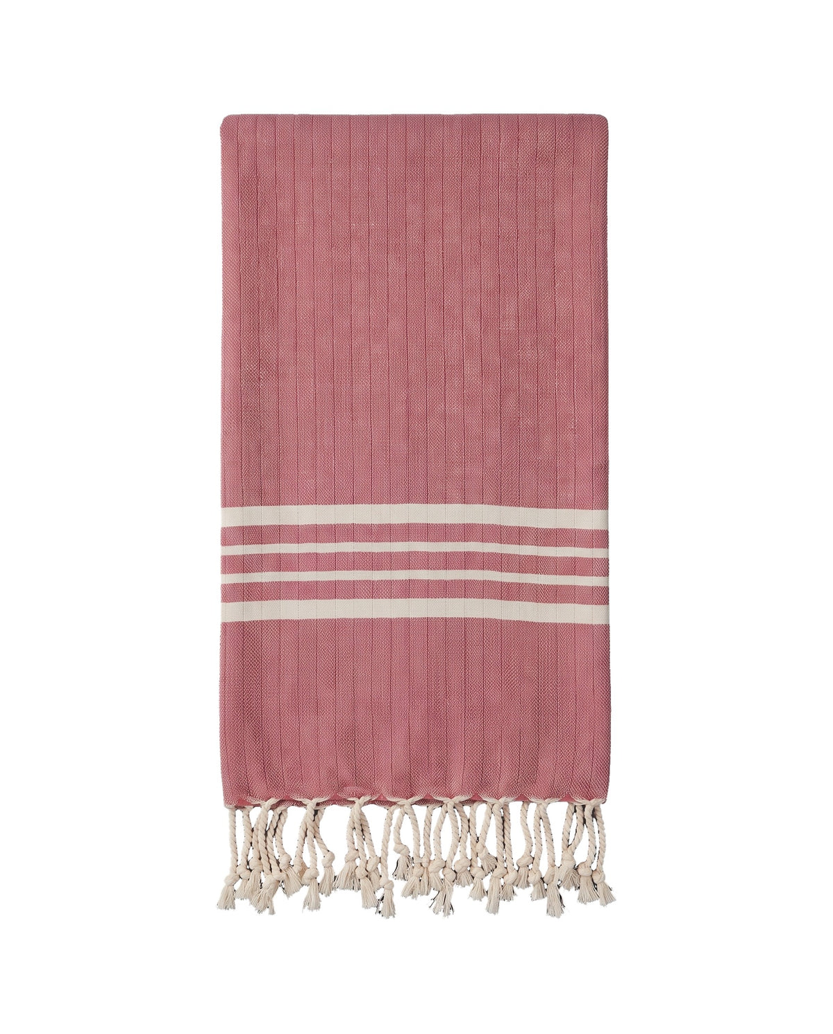 hamamdoek Krem Sultan dusty rose - vrijstaand