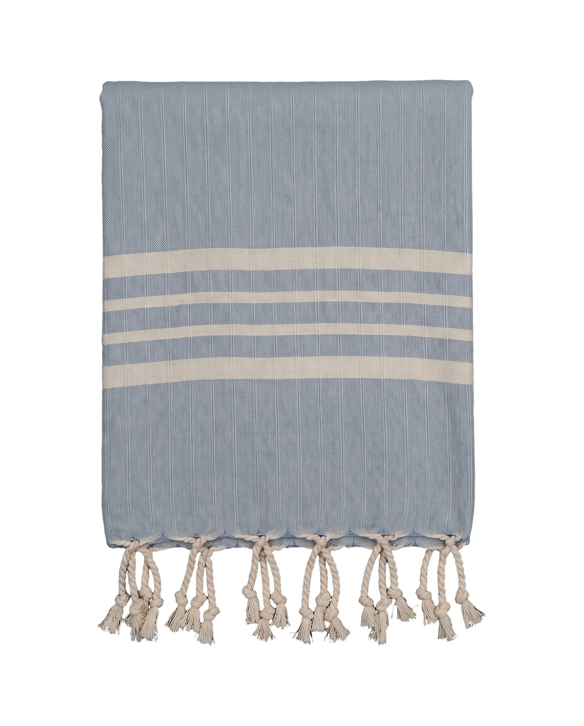 hamamdoek Krem Sultan light blue - vrijstaand