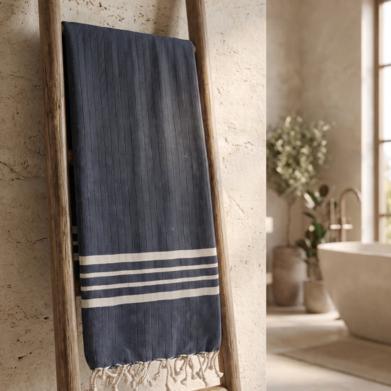 hamamdoek Krem Sultan navy - sfeer