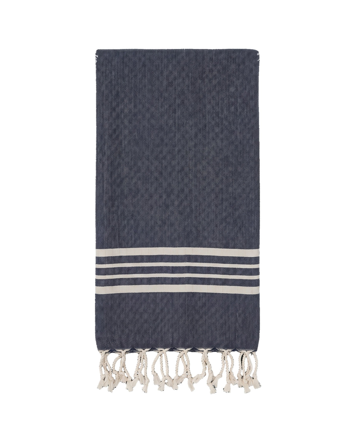 hamamdoek Krem Sultan navy - vrijstaand