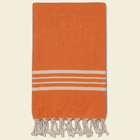 hamamdoek Krem Sultan orange - op kleur