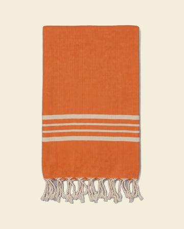 hamamdoek Krem Sultan orange