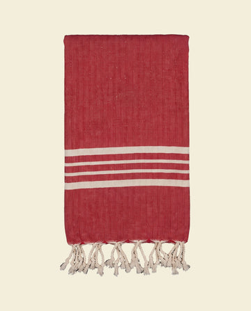 hamamdoek Krem Sultan red