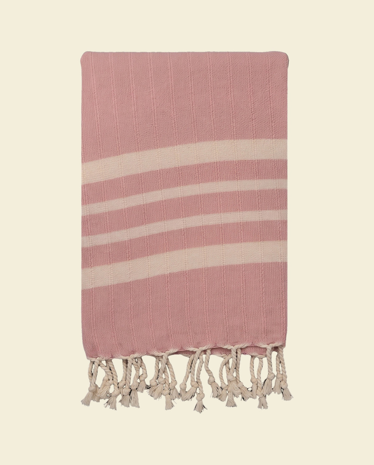 hamamdoek Krem Sultan rose pink - op kleur