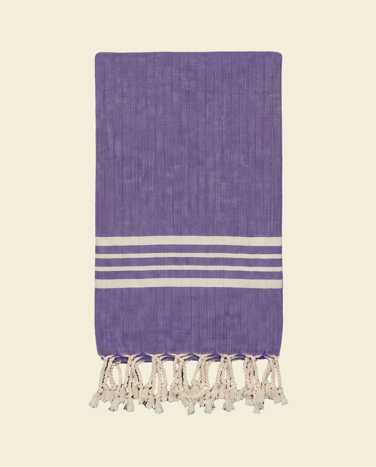 hamamdoek Krem Sultan violet - op kleur