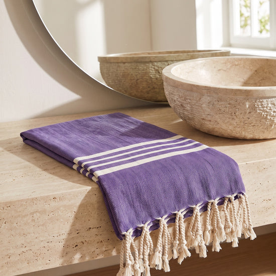 hamamdoek Krem Sultan violet - sfeer